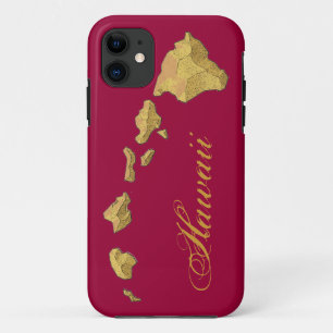 Pink blush Hawaii island chain iphone 5 case