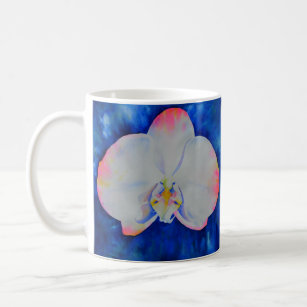 Pink Blush Orchid Coffee Mug