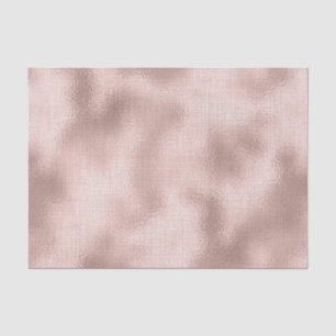 Pink Blush Rose Gold Birthday  Tissue Paper