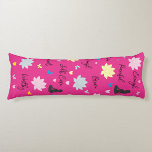 Pink Body Cushion Aesthetic Sell-Love Pillow