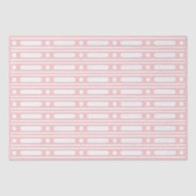 Pink Bone Inlay Dots Border Decoupage Paper