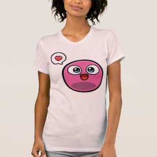 Pink Boo Ladies T Shirt