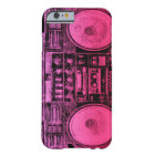 Pink boombox