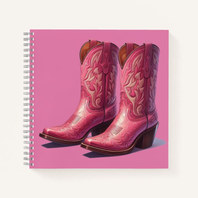 Pink boots notebook! notebook (Front)