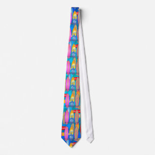 Pink Born To Surf Tie