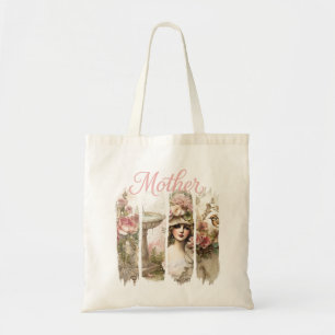 Pink Botanica Mother Tote Bag