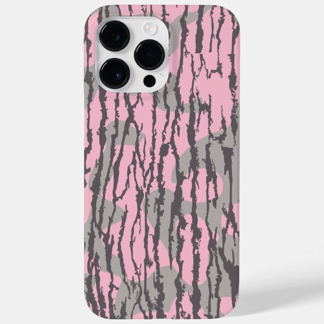 Pink Bottomland Camo Girls Bottomland Camo Pink Case-Mate iPhone Case (Back)