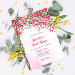 Pink Bougainvillea Tropical Forest Wedding Shower Invitation<br><div class="desc">Discover timeless elegance and enchanting designs in our exquisite wedding invitation collection. Each card is a masterpiece,  beautifully crafted to capture the essence of your special day.</div>