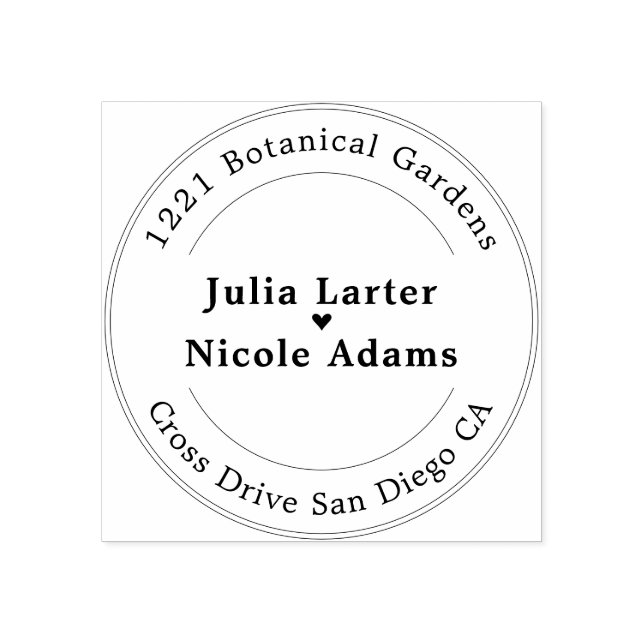 Pink Bougainvillea Tropical Forest Wedding Shower Rubber Stamp (Imprint)