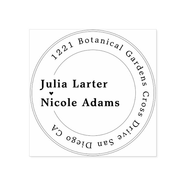 Pink Bougainvillea Tropical Forest Wedding Shower Rubber Stamp (Imprint)