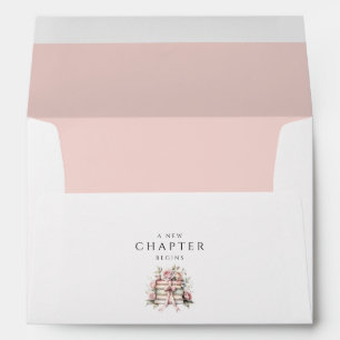 Pink Bow A New Chapter Baby Shower Envelope