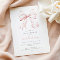 Pink Bow Baby Shower Invitation - Check Spelling