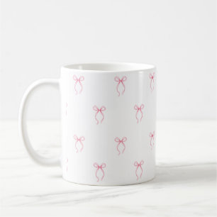 Pink Bow Bridal Shower Coffee Mug