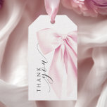 Pink Bow Bridal Shower Gift Tags<br><div class="desc">Pink Bow Bridal Shower Gift Tags</div>