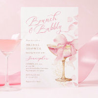 Pink Bow Brunch and Bubbly Bridal Shower 