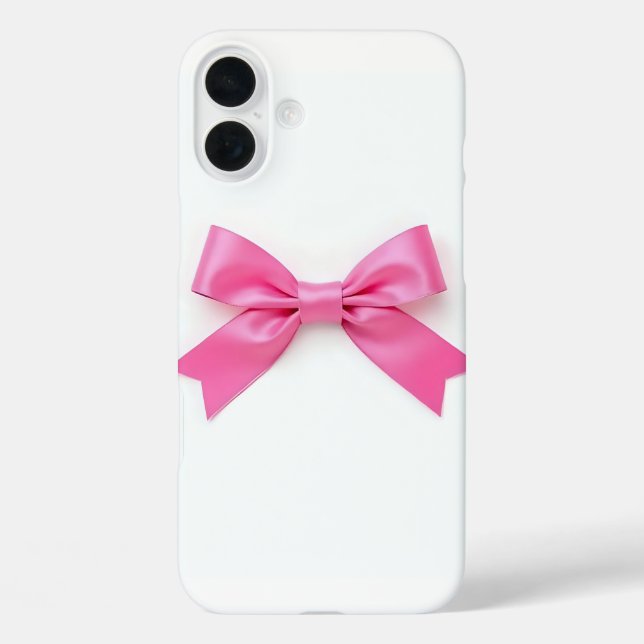 Pink Bow Case-Mate iPhone Case (Back)
