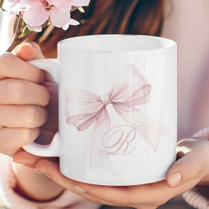 Pink Bow Coffee Mug