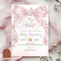Pink Bow Coquette Girl Spanish Es Nina 
