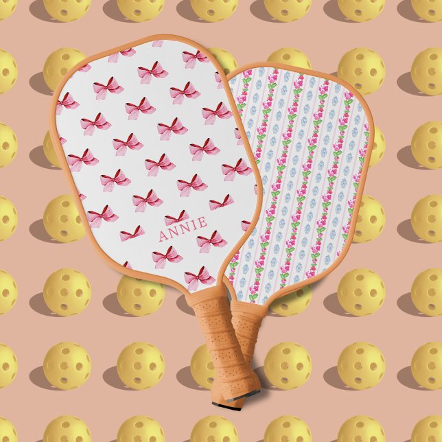 Pink Bow Coquette Pickleball Paddle (Creator Uploaded)