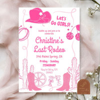 Pink Bow Last Rodeo Cowgirl Bachelorette Itinerary