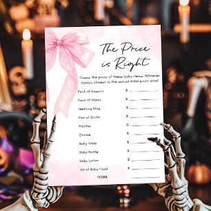 Pink Bow Little Boo The Price Is Right Game