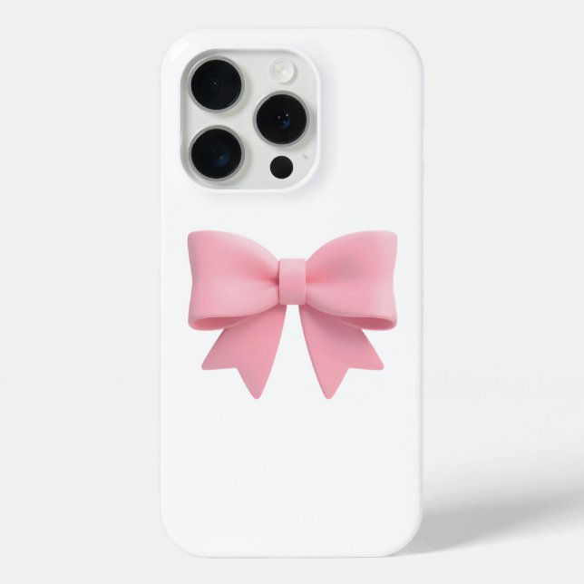 Pink Bow Phone Case 🎀 (Back)
