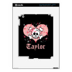 Pink Bow Skull iPad 3 Skin
