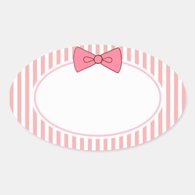 Pink Bow Stickers (Front)