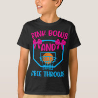 Pink Bows and Free Throws gender reveal