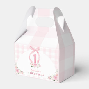 Pink Bows Coquette Birthday Favour Box