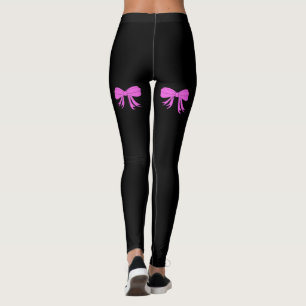 Pink Bows Leggings