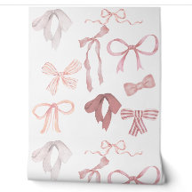 Pink Bows Wallpaper