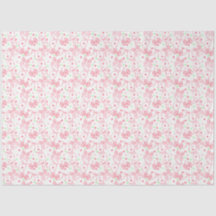 Pink Bows with Pink & Green Dots