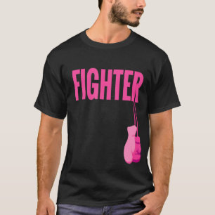 Pink Boxing Gloves Breast Cancer Awareness T-Shirt