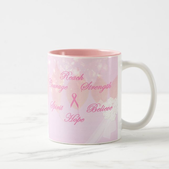 Pink Breast Cancer Awareness Mug (Right)