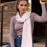 Pink Breast Cancer Awareness Pink Ribbon Pattern Scarf<br><div class="desc">Pink Breast Cancer Awareness Pink Ribbon Pattern Scarf</div>