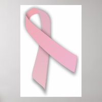 Pink Breast Cancer Awareness Ribbon