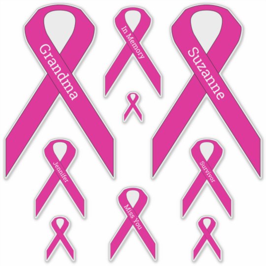 Breast Cancer Awareness Address Label Personalized Return Address Cancer Ribbon Address Cancer Support Pink Return Labels Breast Cancer
