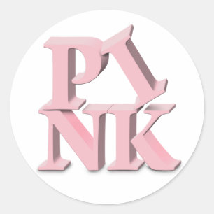 PINK Breast Cancer Awareness Sticker