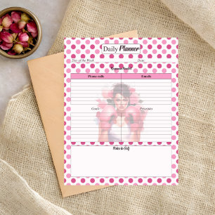 Pink Breast Cancer _ Daily Overview Notepad