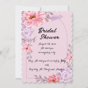 PINK BRIDAL SHOWER INVITATION