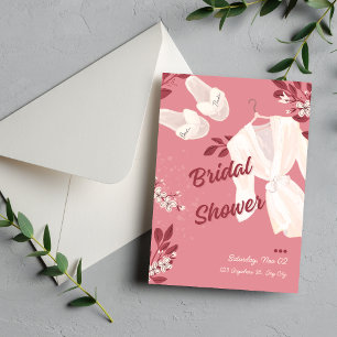 Pink Bridal Shower Invitation –