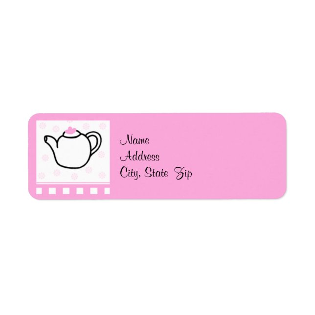 Pink Bridal Shower Tea Party (Front)