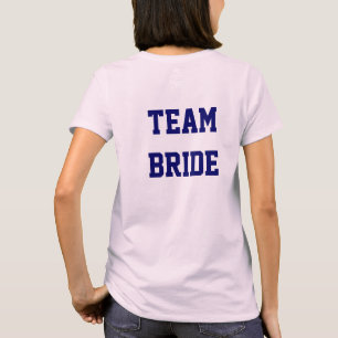 Pink Bridesmaids Ladies Classic T-shirt Top