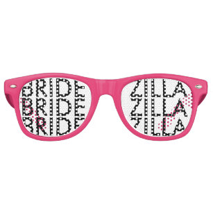 Pink bridezilla bachelorette party shades