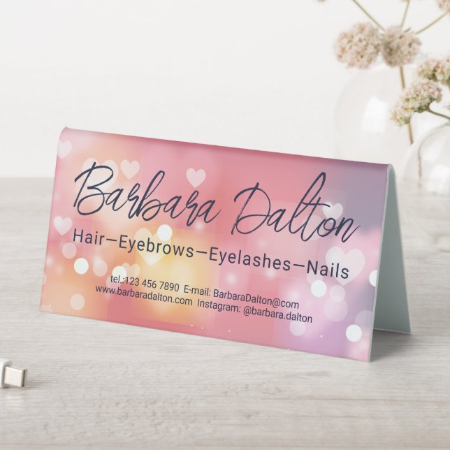 Pink Bright Bokeh  (In SItu (Table))