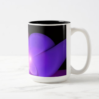 Pink Bround Modern Two-Tone Coffee Mug