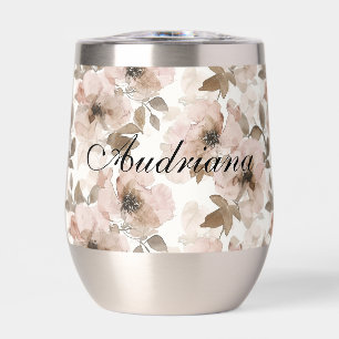 Pink Brown Cowgirl Southwestern Floral 