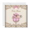 Pink Brown Lace Girl Baby Shower