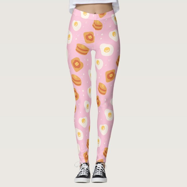 Pink Brunch leggings  (Front)